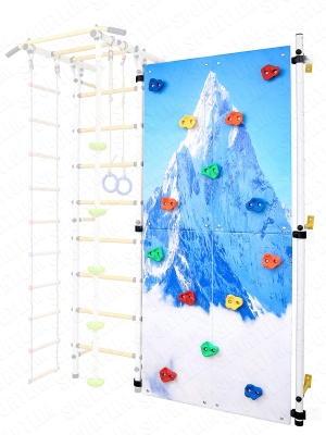 Скалодром для детской шведской стенки Эверест